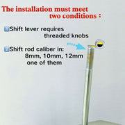 Universal Crystal Handle Shift Stick Knob