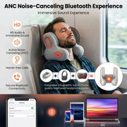 Smart Traveler Bluetooth Music Heated Neck Pillow