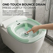 Personal Hygiene Foldable Sitz Bath Soak Care Basin