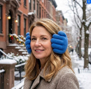 Hand Shape Plush Winter Earmuff