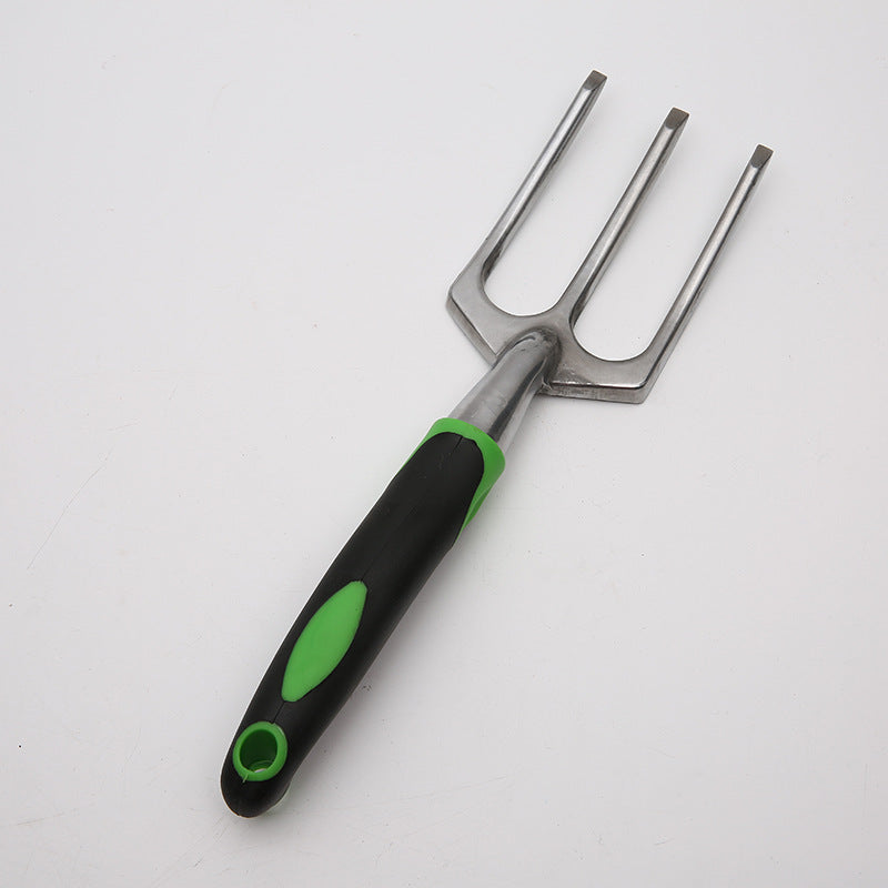 Garden tool kit in use