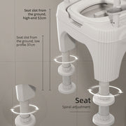 Safe Sit Elderly Support Indoor Toilet Chair