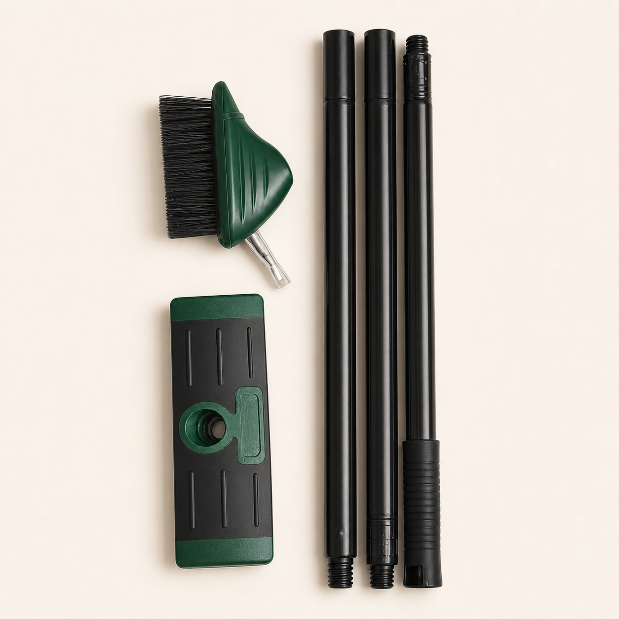 3-in-1 Long Handle Weed Brush for Patio Cracks