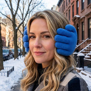 Hand Shape Plush Winter Earmuff