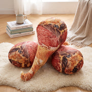 Rib Eye Realistic Ham Plush Sofa Pillow