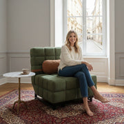 Scandinavian Slim-Profile Expandable Multifunctional Lounger