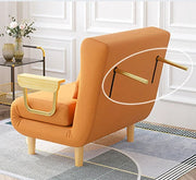 Modern Japanese Style Space Saving Foldable Single Sofa Bed