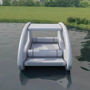 Futuristic Capsule Inflatable Fishing Boat
