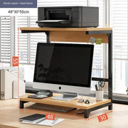 Office Hub Sleek Desk Organizer Monitor Stand