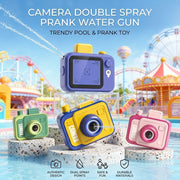 Who Got Wet Camera Water Gun Prank Toy
