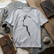 Cat Line Abstract T-Shirt