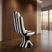 Artistic Hand-Shaped Lounge Chair