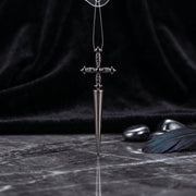 Gothic Sword Drop Earring