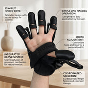 Easy Grip Hand Finger Mobility Recovery Trainer Glove