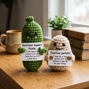 You Got This Mini Crochet Encouraging Desk Buddy Friend