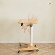 Work Everywhere Ergonomic Adjustable Rolling Desk