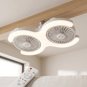 Skyloop Dual-Head Ceiling Fan Light