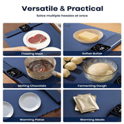 Safe Heat Roll-Up Electric Food Warmer Mat