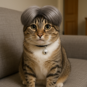 Auntie Style Funny Pet Wig