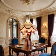 Tent Canopy Pom-Pom Pendant Ceiling Lamp