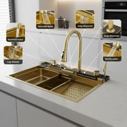 Modular Modern Craft Multi-Layer Kitchen Sink