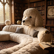 Cuddle Giant Plush Puppy Lounge Sofa