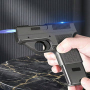 Gun Shape Secret Storage Jet Flame Lighter