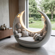 Moon Cradle Modern Sculptural Sofa Bed Lounge