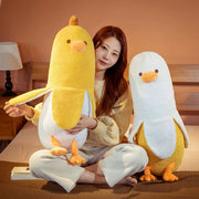 Banana Duck Plush Toy Pillow