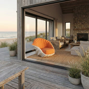 Seashell Accent Artistic Lounge Chair