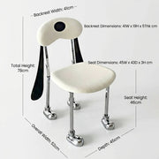 Funny Ears Dog Silhouette Accent Chair
