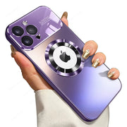 Magnetic Power Safety Metal Phone Case