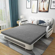 Modern Space-Saving Built-In Storage Sofa Bed