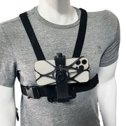 Rotating Chest Strap Hands-Free Phone Holder