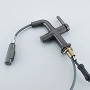 Elegant House Brass Aqua View Bathroom Digital Faucet