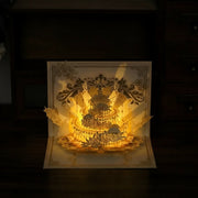 Illuminated Pop Up Birthday Gift Card