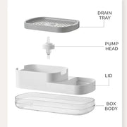 Sponge Rack Automatic Kitchen Soap Dispenser