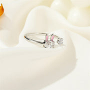Magic Radiant Rabbit Charm Ring
