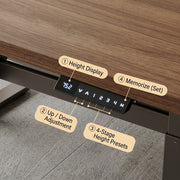 Healthy Hour Electric Adjustable Standing Desk Workstation