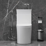 Japanese Style Space-Saving Integrated Sink Toilet
