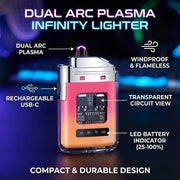 Dual Arc Plasma Infinity Lighter