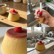 Strawberry Caramel Pudding Cleaning Sponge