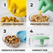 No Mess Clean Hands Snack Bowl
