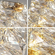 Crystal Frost Chandelier Lamp