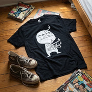 Angry Stick Figure Middle Finger T-Shirt