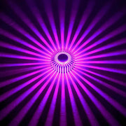 Sunburst Art LED Ceiling Light
