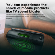 Wireless Bluetooth Speaker Phone Holder