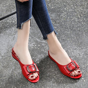 Breezy Weather Open-Toe Slippers