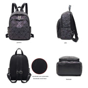 Rainbow Rise Luminous Holographic Backpack