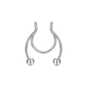 Stainless Steel Magnetic Fake Nose Piercing